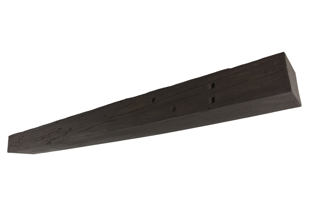 MagraHearth Mantel rustic barn wood 6' espresso