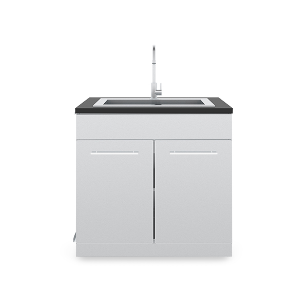 2-DOOR STAINLESS STEEL CABINET