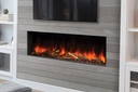 Uptown - UE56 Slim Electric Fireplace w/Remote - 120V Heater