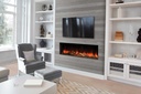 Uptown - UE56 Slim Electric Fireplace w/Remote - 120V Heater
