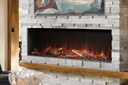 Uptown - UE56 Slim Electric Fireplace w/Remote - 120V Heater