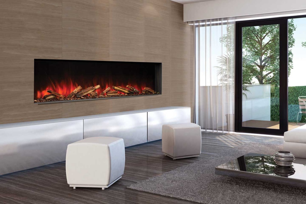 Uptown - UE68 Slim Electric Fireplace w/Remote - 120V Heater NEW