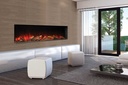 Uptown - UE68 Slim Electric Fireplace w/Remote - 120V Heater NEW