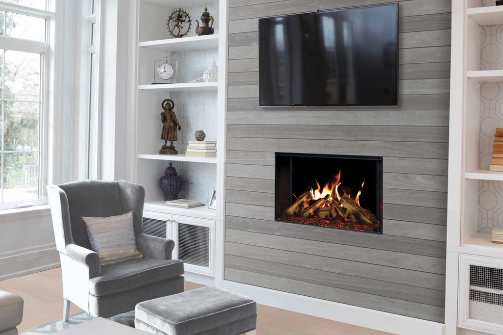 Uptown - UE35 LCD Electric Insert/Fireplace w/Remote - 120V Heater