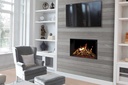 Uptown - UE35 LCD Electric Insert/Fireplace w/Remote - 120V Heater