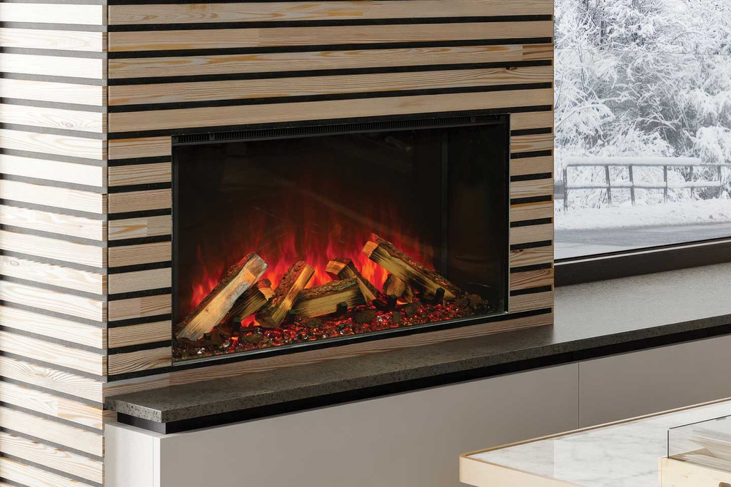Uptown - UE35 Electric Insert/Fireplace w/Remote - 120V Heater 