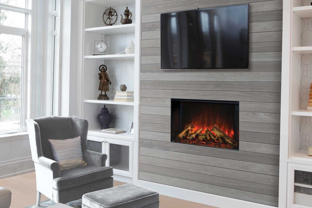 Uptown - UE35 Electric Insert/Fireplace w/Remote - 120V Heater 