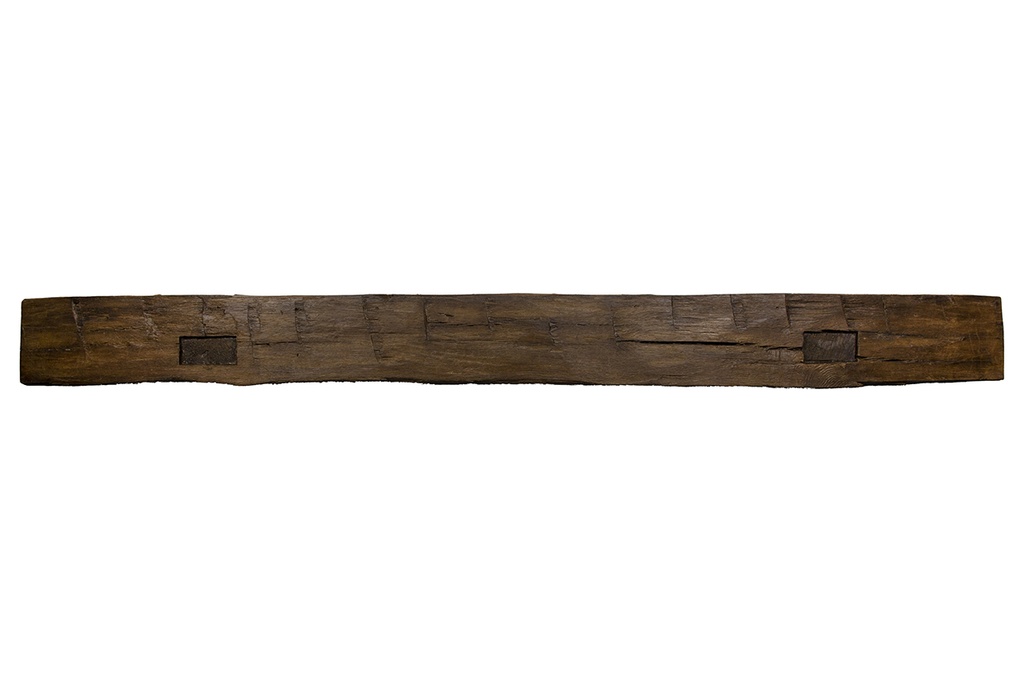 MagraHearth - Mantel mortise barn beam 6' brown