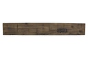 MagraHearth - Mantel small mortise post 54" brown