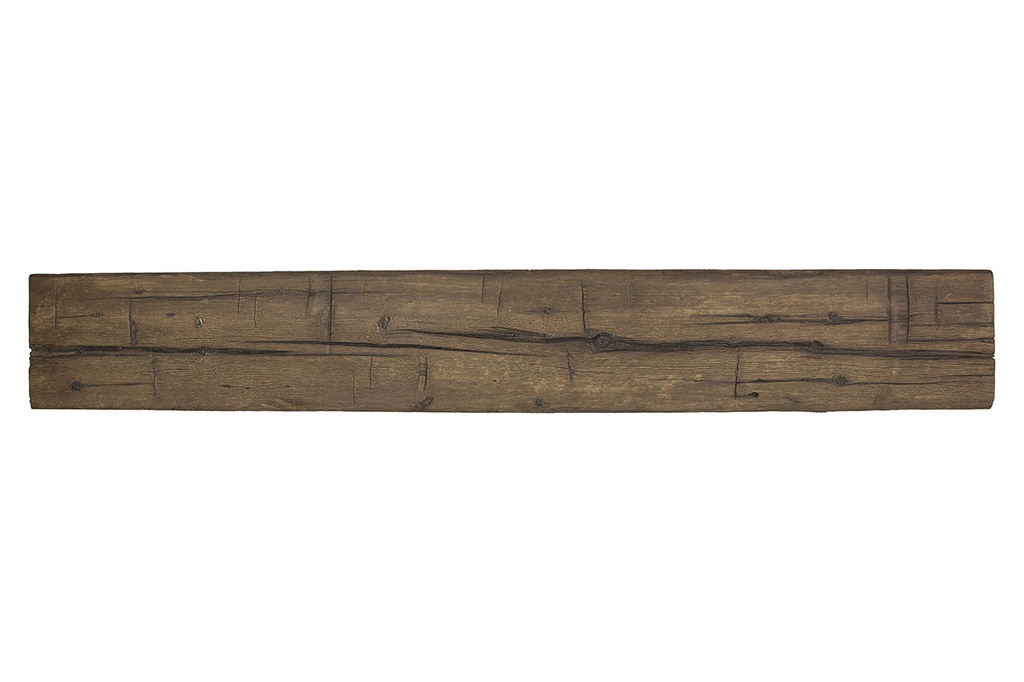 MagraHearth - Mantel small plain post 54" brown