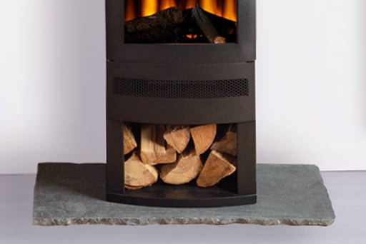 [FCBUS0015] British Fires - Bramshaw Electric Stove (Log Storage Base)