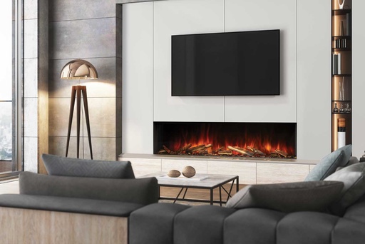 [UE68SLIM] Uptown - UE68 Slim Electric Fireplace w/Remote - 120V Heater