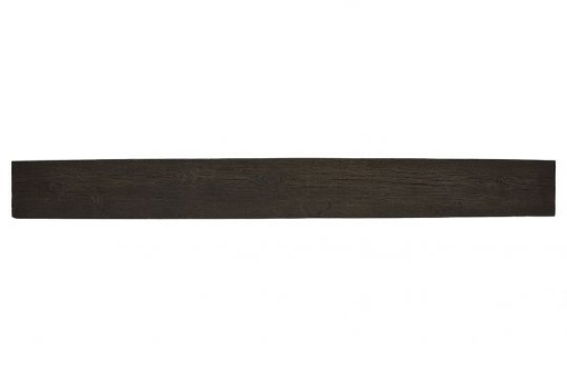 [NAT-4-ESP] MagraHearth - Mantel natural wood 4' espresso