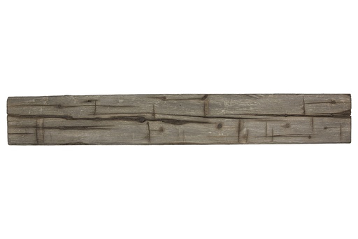 [SPP-54-SLV] MagraHearth - Mantel small plain post 54" silver